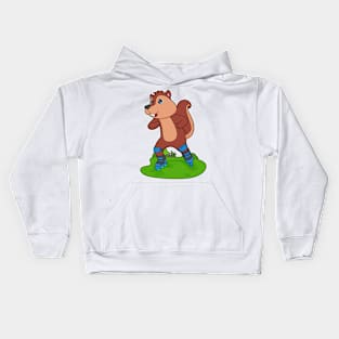 Squirrel Inline skating Roller skates Kids Hoodie